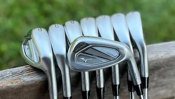Mizuno JPX 925 irons prepared for product care